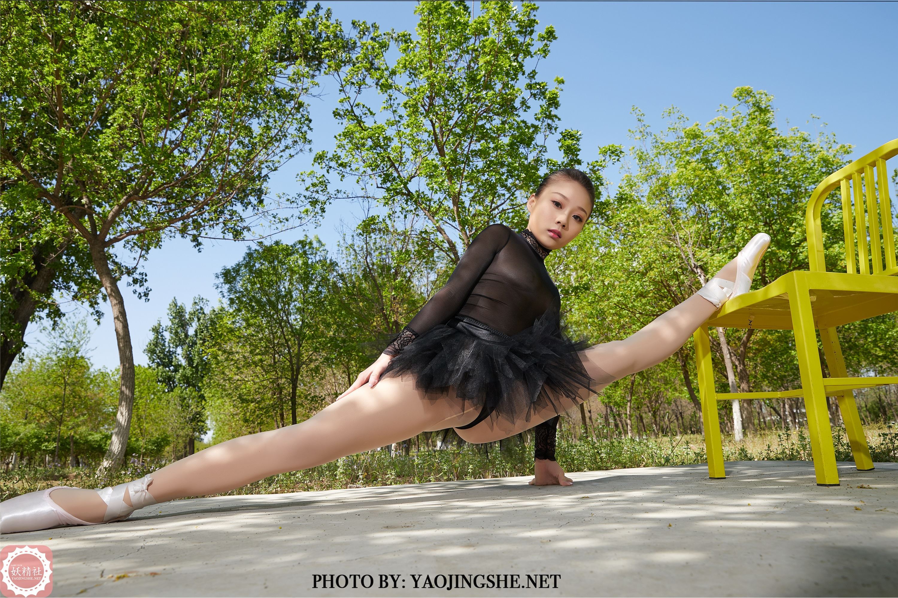 YaoJingShe 妖精社  T2015《柒子-林中一字马》